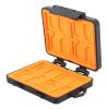24 Slots Memory Card Case, Memory Card Holder Case Carrying Box Water Proof Portable Case Organizer for Camera Drone Nano SIM Cards view 1