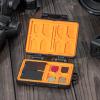 24 Slots Memory Card Case, Memory Card Holder Case Carrying Box Water Proof Portable Case Organizer for Camera Drone Nano SIM Cards view 4
