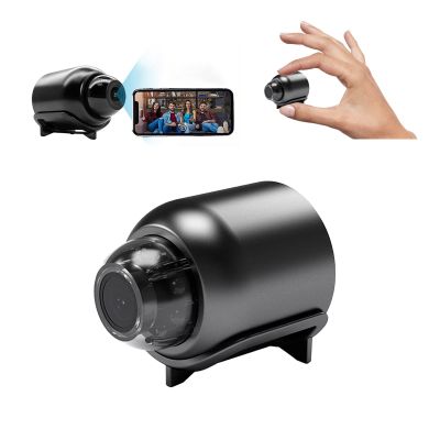 1080P HD Mini WiFi Camera - Night Vision Included, Motion Detection Remote Monitoring 160 Wide Angle Micro Monitor Small Cam for Baby Room Home Office Warehouse (1PCS)