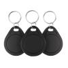 10pcs RFID Key Fobs 125khz RFID Writable T5577 fob tag T5577 Proximity ID Card Token Key Tag Rewritable for Access Control Systems & Security Lock view 1