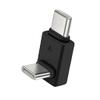 MHADBKH Portable L Shaped Double Type C OTGs Adapter for Wireless Lavaliers Microphones and USB C Devices view 1