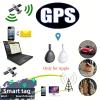 GPS Tracker for Vehicles, Mini Tracking Device for Vehicles, Car Tracker Device Hidden No Subscription Work with Find My (iOS Only), Key Finder, for Kids, Dogs, Luggage, Bag (White, 4 Pack) view 2