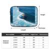 13 Inch Laptop Sleeve Bag Waterproof Shockproof Laptop Case Bag Earth Tones and Waves Computer Skin Bags Lightweight Tablet Carrying Case view 4