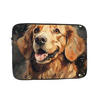 Laptop Case Sleeve Golden Retriever Laptop Bag Computer Carrying Case 12 Inch Notebook Protective Sleeve Cover