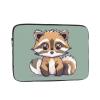 12 Inch Laptop Sleeve Bag Waterproof Shockproof Laptop Case Bag Cartoon Cute Raccoon Computer Skin Bags Lightweight Tablet Carrying Case view 1