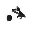 POPETPOP Mini Wired Lavalier Microphone with Clip for Smartphone Type C Condenser Mic for Vlogging Broadcasts Noise Reduction Easy Attachment Black view 3