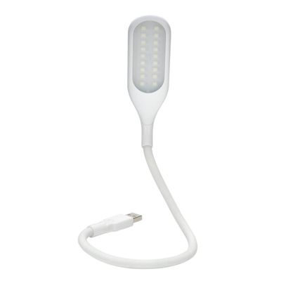 balacoo USB Gooseneck Night Light Dimmable Reading Lamp with Touch Control Portable LED Desk Lamp for Bedside Flexible Design for Reading and Study