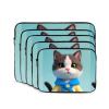 13 Inch Laptop Sleeve Bag Waterproof Shockproof Laptop Case Bag Cute Clothes Cat Computer Skin Bags Lightweight Tablet Carrying Case view 2