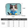 13 Inch Laptop Sleeve Bag Waterproof Shockproof Laptop Case Bag Cute Clothes Cat Computer Skin Bags Lightweight Tablet Carrying Case view 4