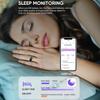 podafu Engrave Retro Smart Ring, Sleep Tracker Fitness Ring,Health Monitoring, Blood Oxygen, Heart Rate, Fitness Tracker Ring for Men/Women,Compatible with Android and iOS,No Subscription (8#) view 4