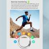 Smart Ring,Numerals Diamonds,Health Monitoring, Heart Rate, Blood Oxygen, Sleep Tracker, Compatible with Android and iOS, Fitness Tracker Ring for Men/Women,IP68 Waterproof (Silver, 9) view 2