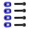 Blue Fixing Motor Base Reinforcement for TRAXXAS 1/5 X-Maxx 6S/8S Monster Truck view 3