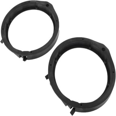 2Pcs Black 6.5 inch Car Speaker Mounting Spacer Adaptor Rings, for Honda, for Civic, for Accord, for CRV, for Fit, for City