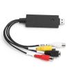 RiToEasysports Black Black Portable Collection Card USB 2.0 Converter for xpview/7/8/10/, Full Screen Support, Easily view 1