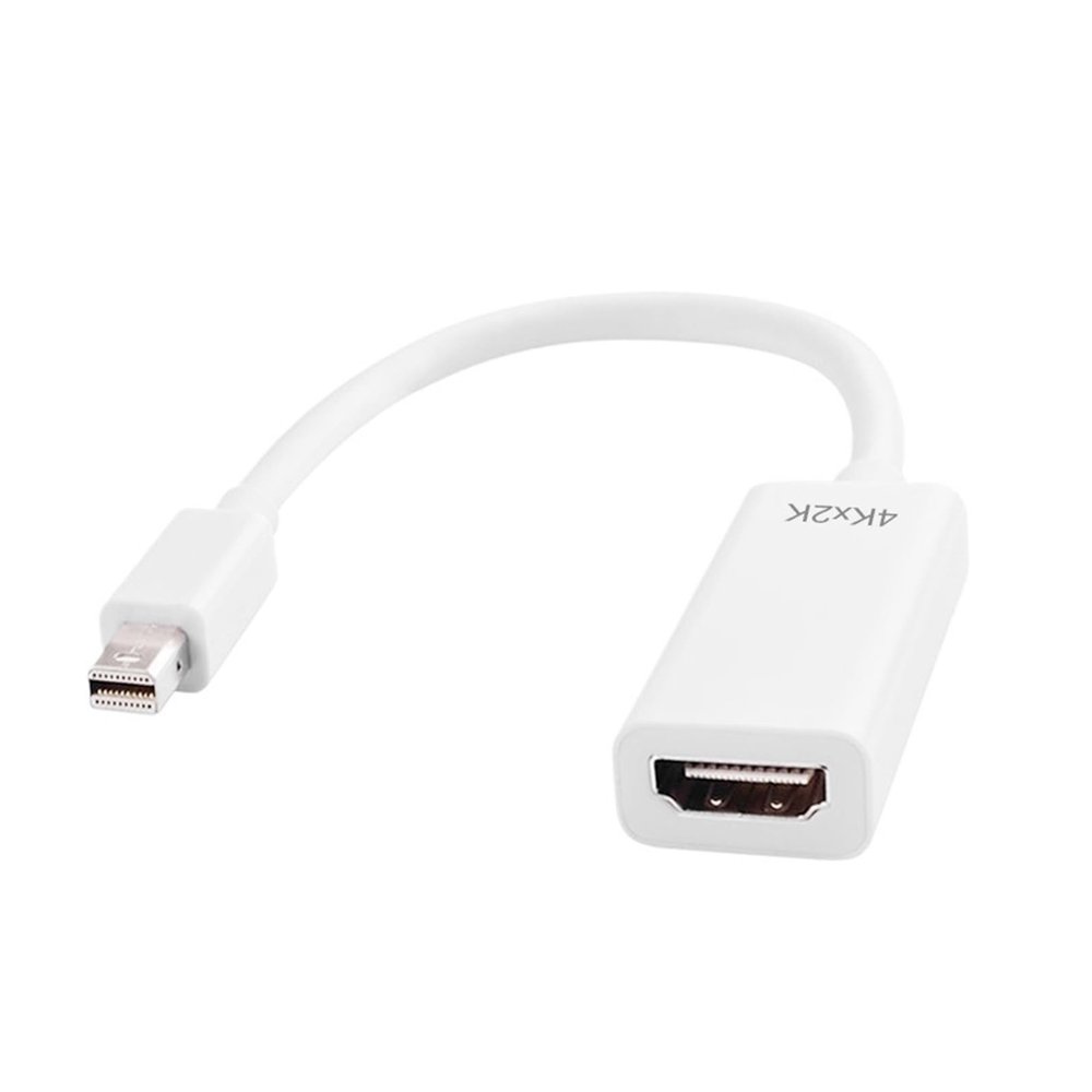 LINGQE DisplayPort to HDTV 4K DVI Adapter Cable 3-in-1 1080P DP to HD DVI Converter for Macs PC(MINI DP to HD 4K)