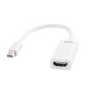 LINGQE DisplayPort to HDTV 4K DVI Adapter Cable 3-in-1 1080P DP to HD DVI Converter for Macs PC(MINI DP to HD 4K) view 1
