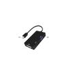 LINGQE DisplayPort to HDTV 4K DVI Adapter Cable 3-in-1 1080P DP to HD DVI Converter for Macs PC(MINI DP to HD 4K) view 4