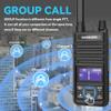 SAMCOM T2 GMRS Radio 2W Long Range Walkie Talkie NOAA Weather Rechargeable Heavy Duty Two Way Radio,Group Call Radios Walkie-talkies with Earpiece, USB-C Charger, Flashlight,2 Packs view 2