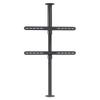 360 Degree Rotating TV Stand - Floor Stand for 37-75 inch LCD LED Screens - Versatile Rotating Rack and Cabinet for Home or Office Use view 1