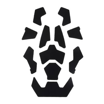 Tactical Helmet Magic Sticker Fast Helmet Accessories for All Fast Helmets Black