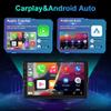 10 inch Double Din Car Radio for Jeep Wrangler JL 2011-2014 with Wireless Carplay Android Touch Screen Radio for Jeep Wrangler JL Head Unit Stereo Auto Bluetooth WiFi AHD Backup Camera 2+32G view 3