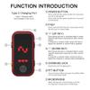 Super Mini Walkie Talkies Pro with Waterproof, Two Way Radio with Earpieces for Adults, Outdoor, Hiking, Baseball, Restaurant 2 Pack view 3
