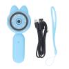 2 inch HD IPS Screen Kids Microscope with 8 LED Lights, Portable ABS Pocket Handheld Magnifying Glass for Outdoor Adventures and Scientific Learning, Suitable for 300 Photos (Blue) view 1