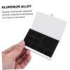 Angoily Aluminum Card Storage Case for 9 Slots Anti-Static Memory Holder for Memory Cards Portable Organizer for Travel and Electronics view 4