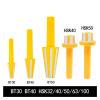 Spindle Cleaning Rod BT30 BT40 HSK25 HSK32 HSK40 HSK50 HSK63 HSK100 Cleaning Rod HSK BT Tool Holder Spindle Cleaning Tool 25/32/40/50A E 63A 63E Tool(5PCS,HSK40E) view 2