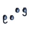 Replacement Silicone Earbud Tips for Jabra Talk 45/Stealth/Boost Bluetooth Earphones Earhook Earbuds Parts, 4pcs view 1