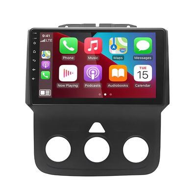 2+32G Android 14 Car Radio for Dodge Ram 1500 2500 3500 2013-2019, 9 inch Touch Screen Radio Ram 1500 Head Unit 2013-2018 with Wireless Carplay Android Auto GPS Navigation Bluetooth WiFi Backup Camera