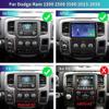 2+32G Android 14 Car Radio for Dodge Ram 1500 2500 3500 2013-2019, 9 inch Touch Screen Radio Ram 1500 Head Unit 2013-2018 with Wireless Carplay Android Auto GPS Navigation Bluetooth WiFi Backup Camera view 2