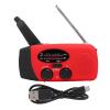 Eujgoov Solar Hand Crank Emergency Radio with NOAA Weather Alert AM FM NOAA Multi Band Receiver, USB Phone Charger view 2
