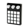 CHENZILIN 16 Keys Programmable Keyboard USB Mechanical Gaming Keyboard,One-Hand Macropad Keyboard 3 Knobs for Editing Gaming view 3