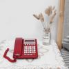 RiToEasysports Caller ID Display Home Hotel Corded Desktop Phone for Office DTMFFSK Dual Mode Fixed Telephone, Date and Week Display, for HomeHotelOffice Use view 4