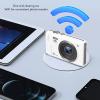 Yoidesu 5K Digital Camera for Photography, 64GB Storage WiFi Instant Sharing Vlogging Cameras 2.8" 16X Zoom 72MP Compact Vlog Travel Camara with AF Auto Focus (64GB) view 4