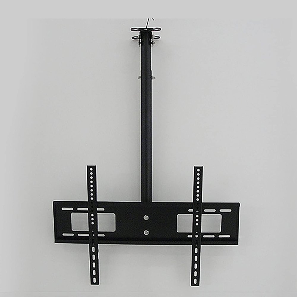 Adjustable Ceiling TV Mount Bracket, Fits 32-75inch TVs, with Loading 50kg/110 Lbs, Max VESA 600x400mm TV Bracket