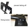 Adjustable Ceiling TV Mount Bracket, Fits 32-75inch TVs, with Loading 50kg/110 Lbs, Max VESA 600x400mm TV Bracket view 3