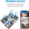 LIZVIE Smoke Detector Hidden Camera, Smoke Detector Camera with Motion Detection & Night Vision, 10000mAh/No Monthly Free/Wi-Fi App Control/Supports 256G SD for Pet/Baby Home Security. view 2