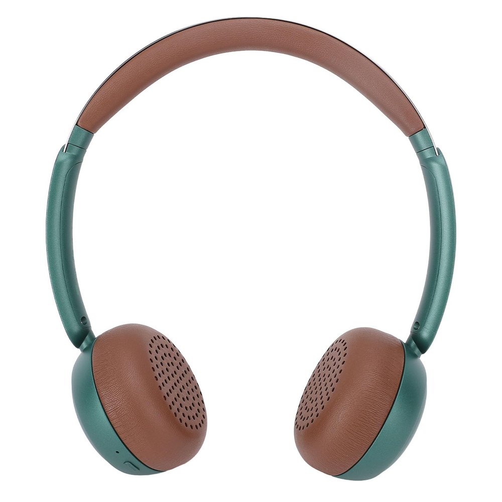 Bewinner BT Headphones Over Ear, 45H Playtime Wireless Headset, Noise Cancelling Stereo Headphones for Travel Home Office Cellphone PC (Green)