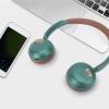 Bewinner BT Headphones Over Ear, 45H Playtime Wireless Headset, Noise Cancelling Stereo Headphones for Travel Home Office Cellphone PC (Green) view 2