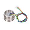 Fingerprint Scanner, R503 Circular Capacitive Fingerprint Identification Module with 2-Color Indicator Light Reader Cable Lock view 2