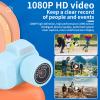 1080P Compact Digital Camera for Photography, 2MP Vlogging Camera with Color Screen, Anti Loss Keychain, Rechargeable Thumb Cameras for Daily Travel view 2