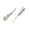 100Pcs 1.0mm Series Automotic Brass Tin Plated Crimp Terminal Male Connector for Car DJ611-G1*0.6A view 1