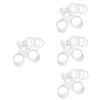 Cabilock 4 Pairs Auto Audio Speaker Bracket Gasket Durable Plastic Washer for Car Speaker Decorative Ring Subwoofer Installation Exceptional Flexibility Wear Resistance view 1