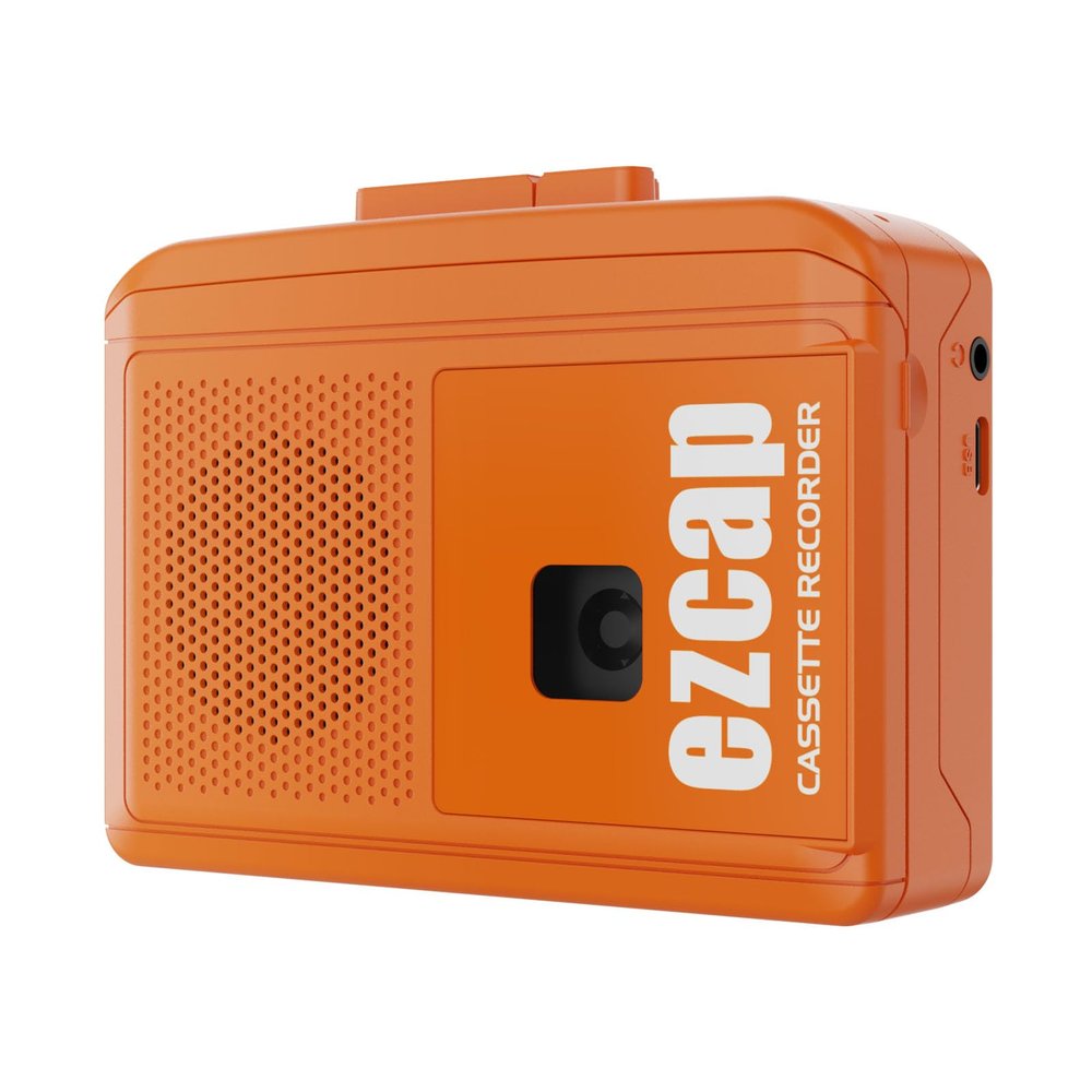 Cassette Player Recorder with Built-in Microphone, USB-C/AA Powered, Built-in Speaker and 3.5mm Audio Jack  Personal Cassette Tape Player for Recording and Playback