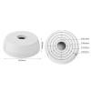CCTV Camera Mounting Box Camera Base Junction Box For Security Dome Camera Wall Ceiling Mount Hide Cable Junction Base view 4