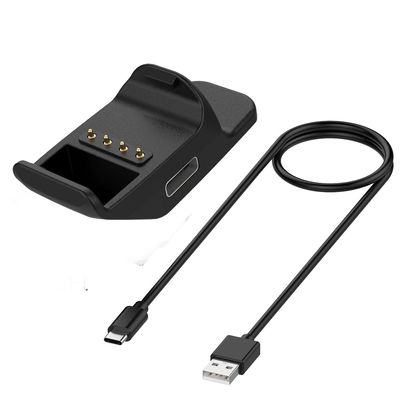 Charger for Garmin Dog Collar Charging Dock for PT10, TB10, TT15mini, T5mini, PT6  Replacement Charging Base with 5-Pin and Type C Ports Adapter (Charger+Type-c Cable)