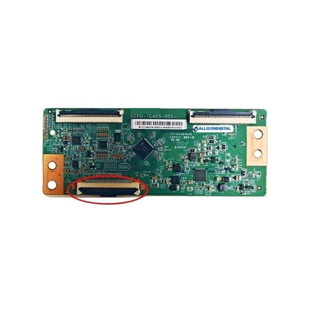 KVGGWPUJ CCPD-TC425-001 Logic Board Tcon Board Voor Panda 43 "TV(Cable Interface)