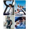 AI Translation Glasses, 163 Languages Smart Bluetooth Sunglasses, Real Time Voice Translator Glasses with IP67 Water Proof, Support Voice Assistant, for Travel Music and Calls view 4